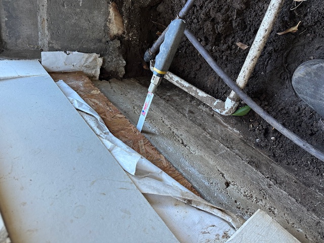 Gap between foundation and sill plate creating water intrusion