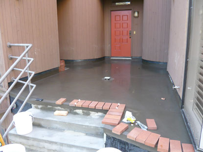 Waterproofing anti-fracture membrane providing a second layer of protection directly under tile installations on decks