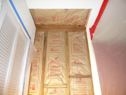 Restoration includes replacing mold contaminated insulation replacement