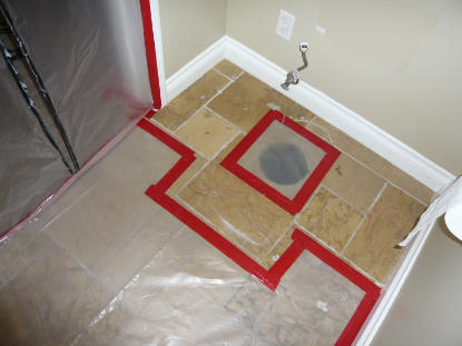 Bathroom containment barriers to isolate contamination